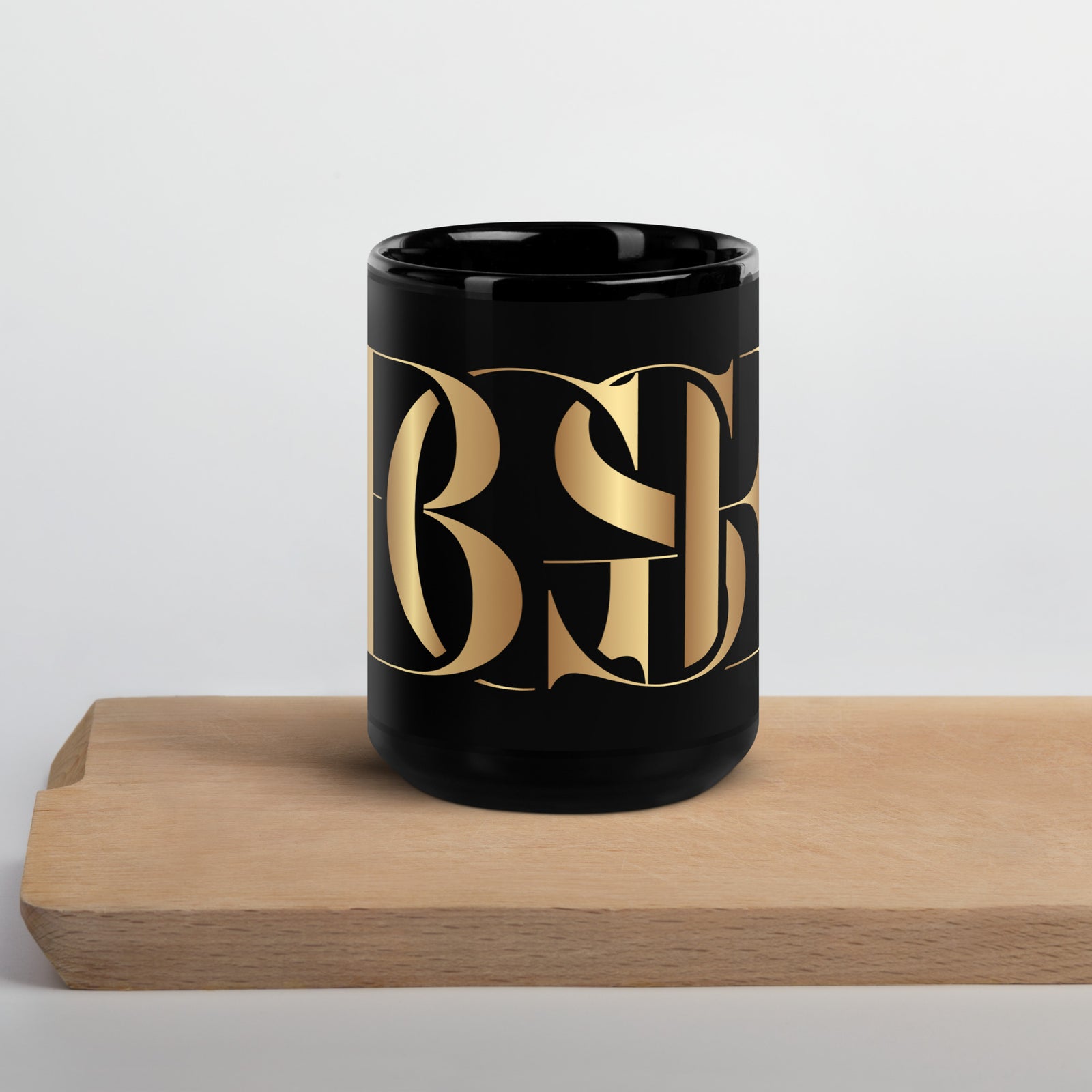 BGSE Black Glossy Mug